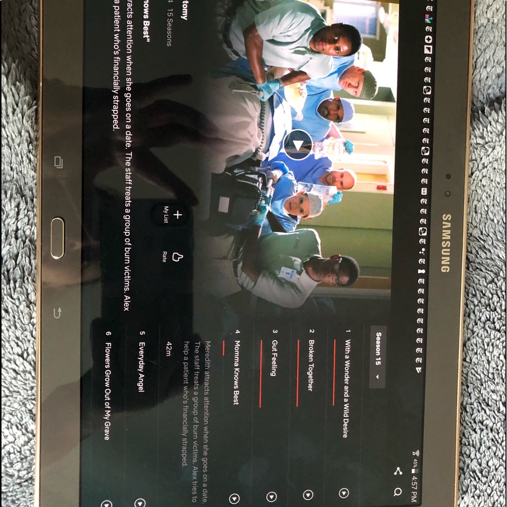 Samsung tablet - Picture 2 of 8
